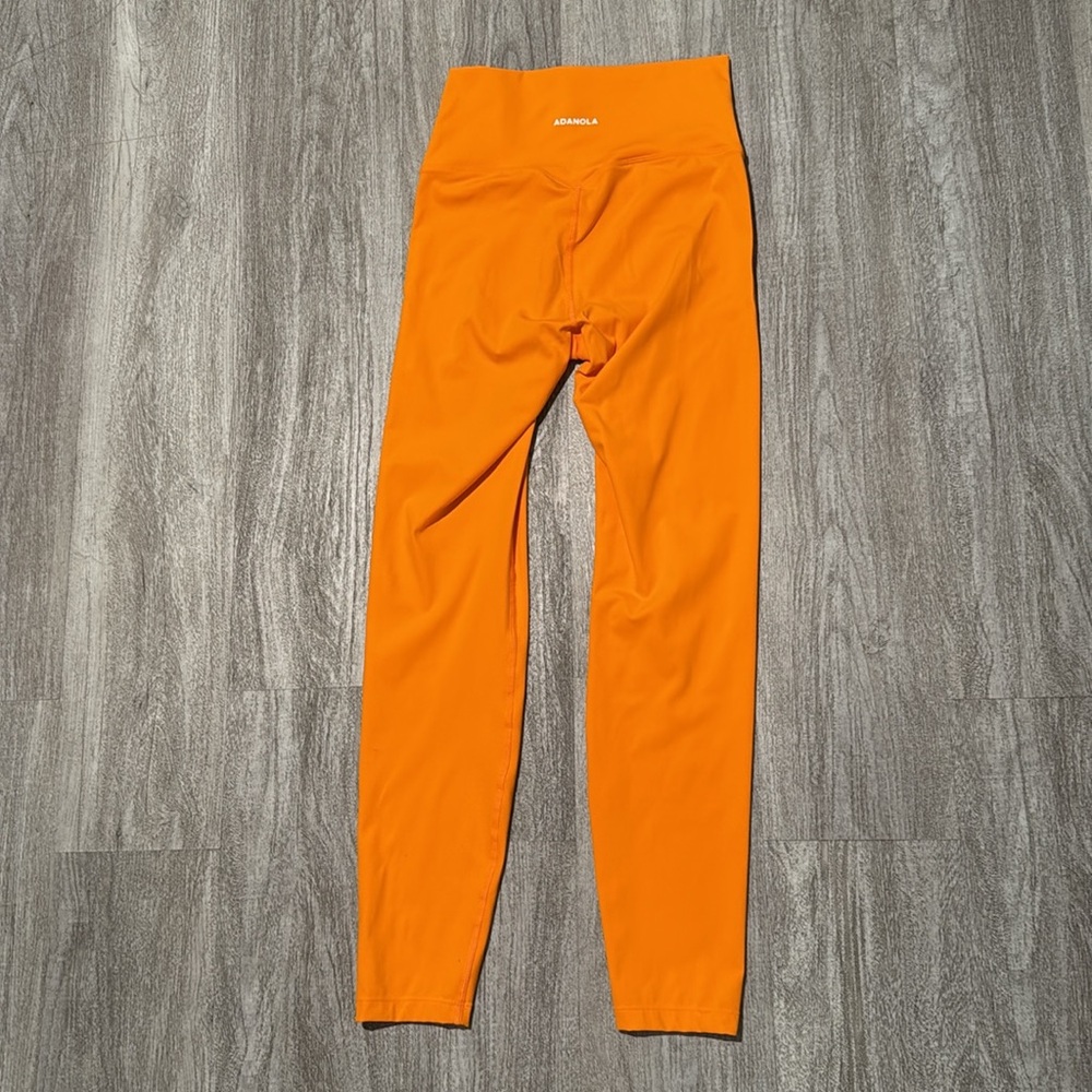ADANOLA Vibrant Orange Leggings - Picture 6 of 12